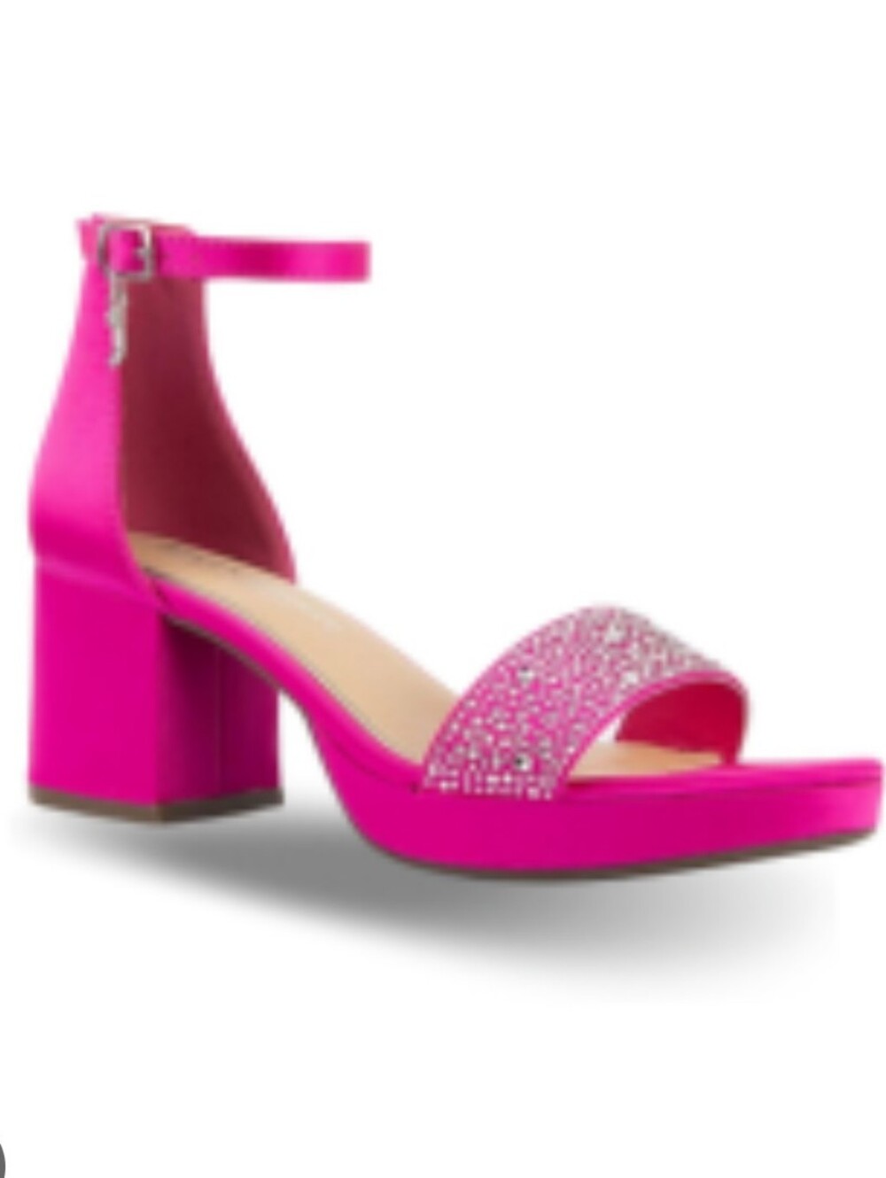Juicy CoutureWomen's Nelly Rhinestone Two-Piece Platform Dress Sandals